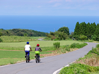 Downhill Biking Sea (Long Course Starting from Mt. Daisen to the sea of Japan)